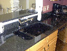 Brazil Black - Undermount Black Cast Iron Sink