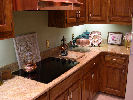 Golden Oak - 1/2 Bullnose - 4" Backsplash